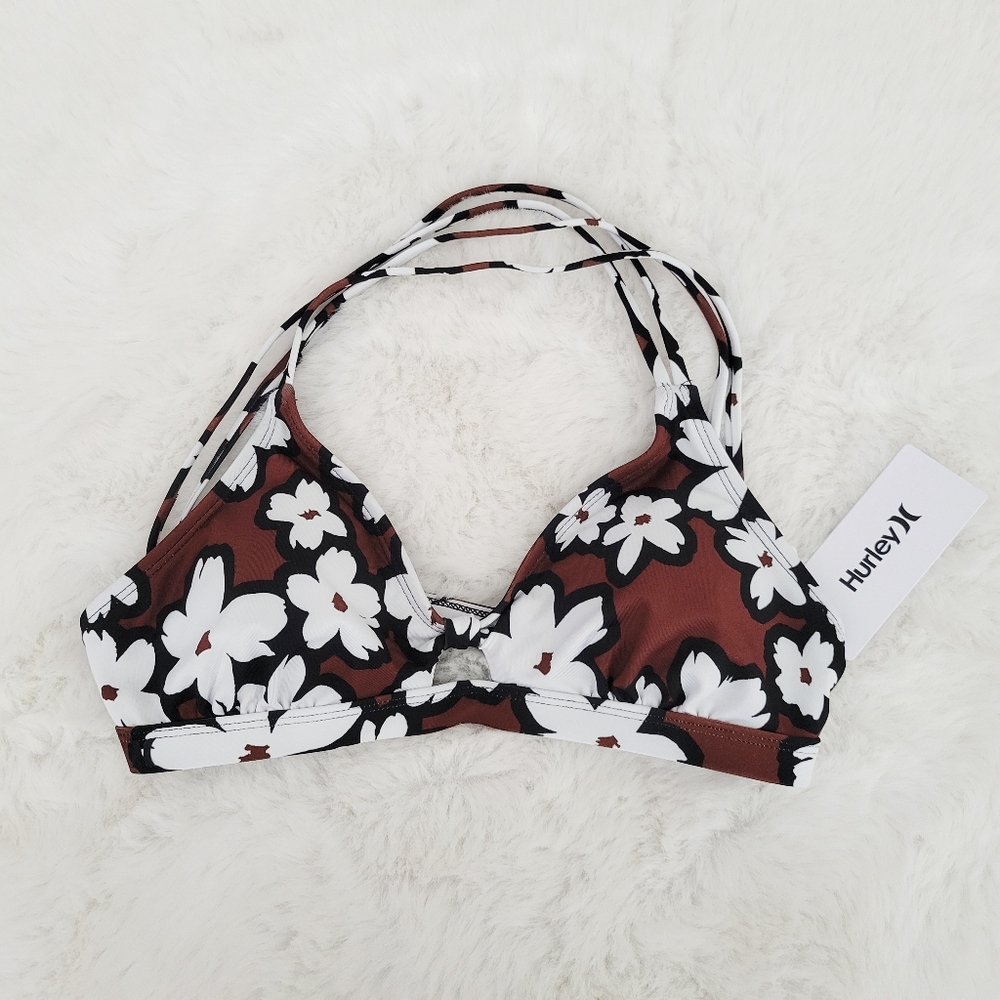 🏝HURLEY BRAND NEW BIKINI TOP SIZE S